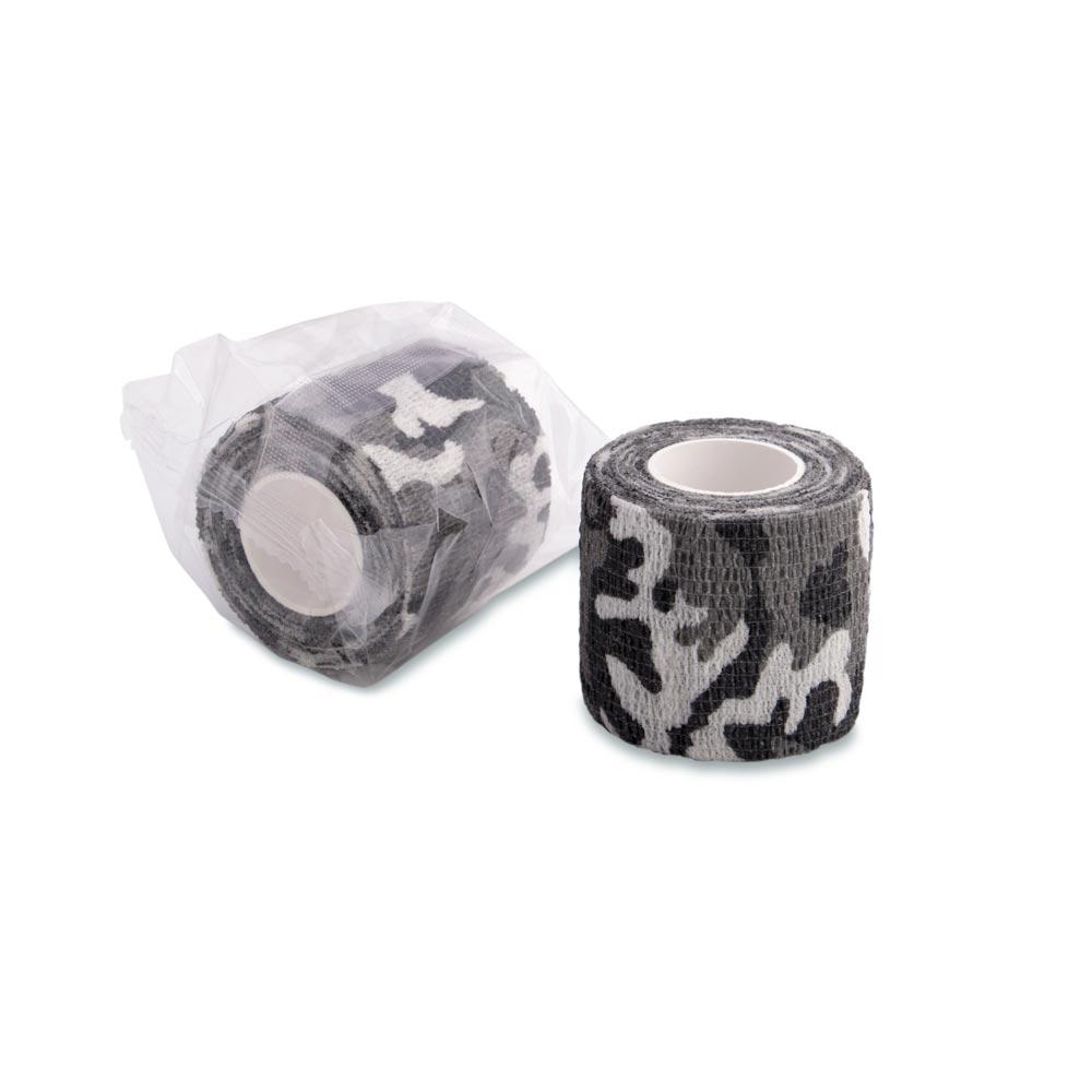 Precision Medical Cohesive Wrap — Camo Grey — Individually Wrapped