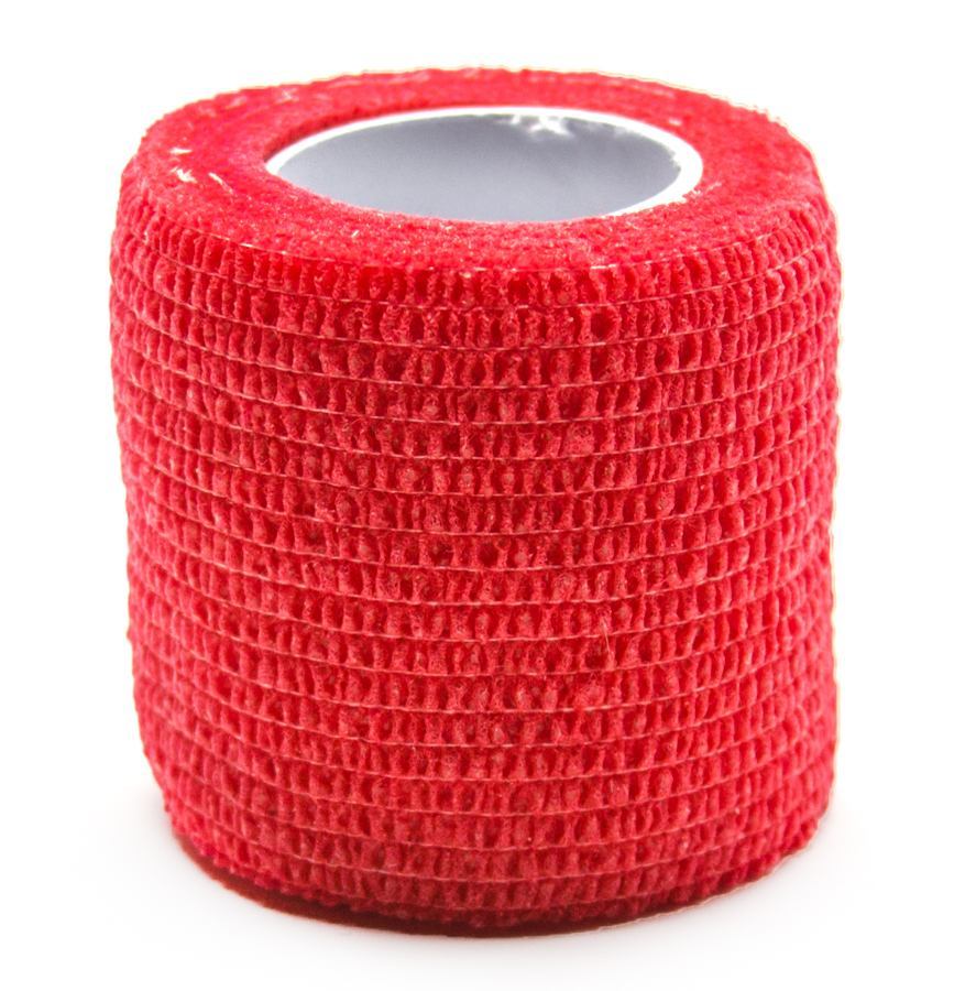 Precision Medical Cohesive Wrap - Red