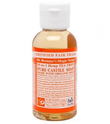 Dr. Bronner’s Magic Soaps Tea Tree Pure-Castile Soap – 2oz. Bottle