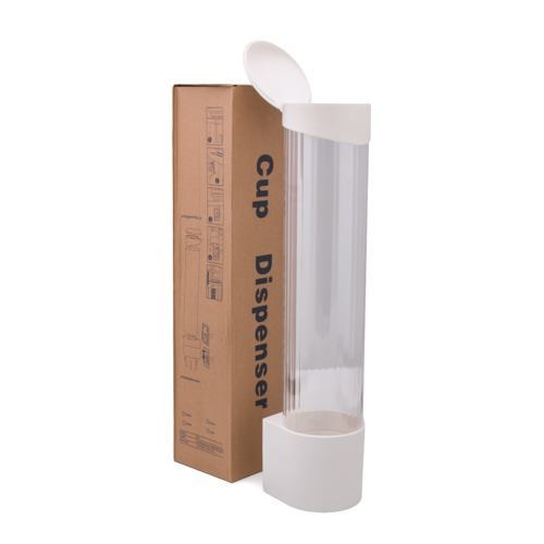 3oz Cup Dispenser Wall Mount - White (Thumbnail)