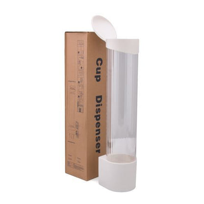 3oz Cup Dispenser Wall Mount - White (Thumbnail)