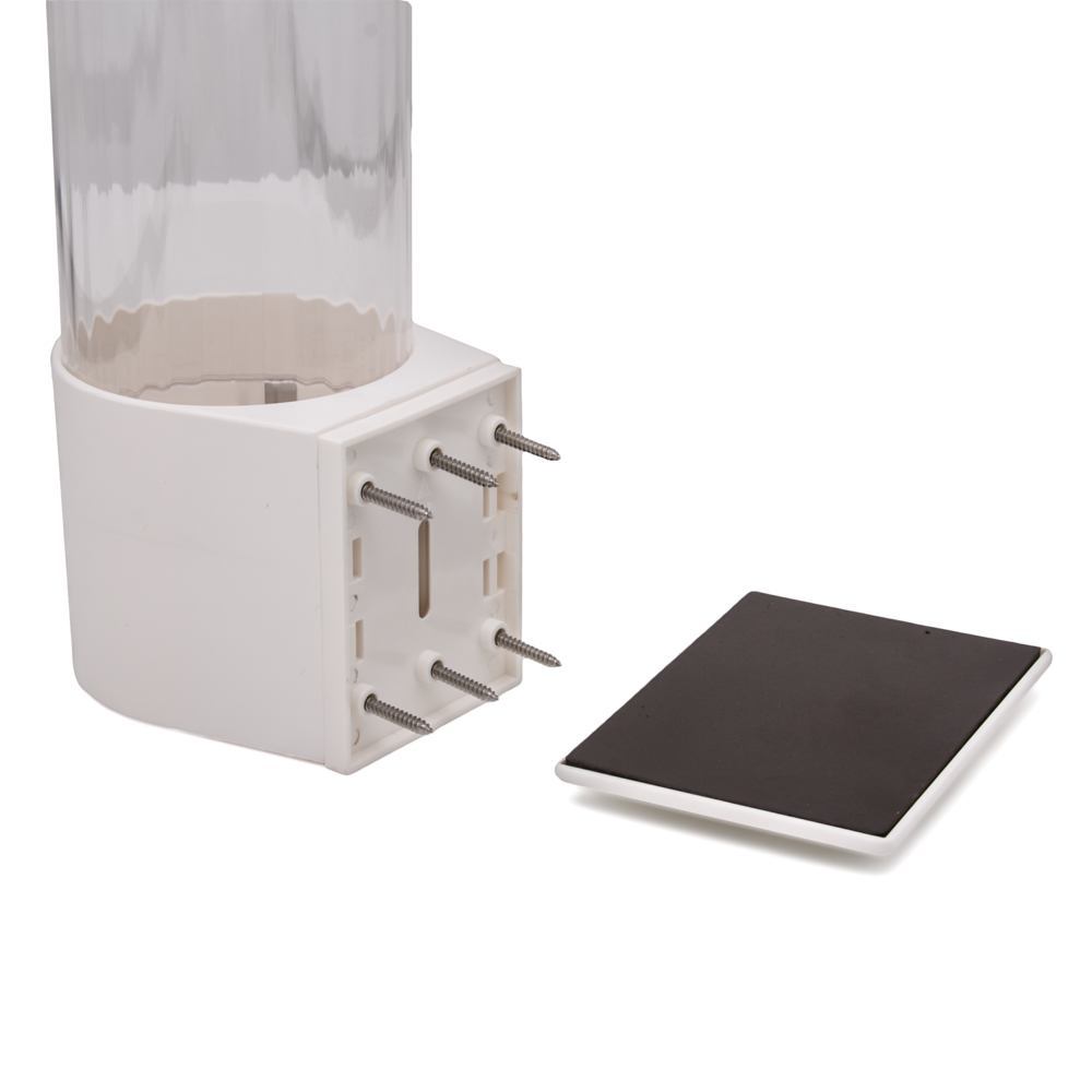 Wall Mount Close-Up - White