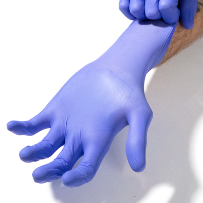 Opus Blue Disposable Nitrile Gloves — Sample Pack (stretch)