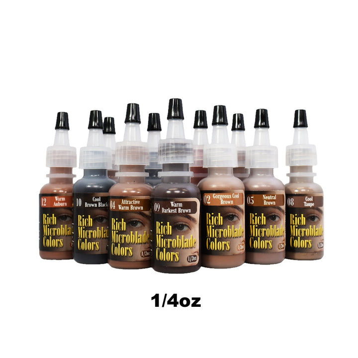 Rich Microblade Colors — 1/4oz Bottle Group