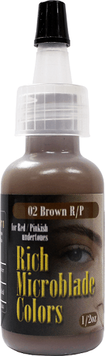 Rich Microblade Colors — 1/4oz Bottle — Permanent Makeup Pigment — Pick Your Color - Ultimate Beauty