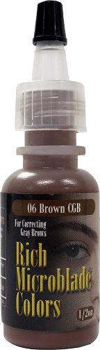 Rich Microblade Colors — 1/2oz Bottle — Permanent Makeup Pigment — Pick Your Color - Ultimate Beauty