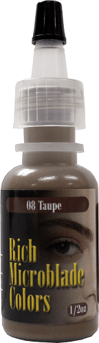 Rich Microblade Colors — 1/2oz Bottle — Permanent Makeup Pigment — Pick Your Color - Ultimate Beauty