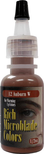 Rich Microblade Colors — 1/2oz Bottle — Permanent Makeup Pigment — Pick Your Color - Ultimate Beauty