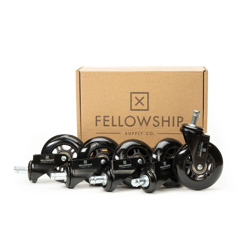Fellowship Rollerblade Chair Wheels — Box of 5 - Ultimate Beauty