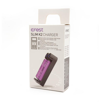 Efest Slim K2 USB Battery Charger - Ultimate Beauty