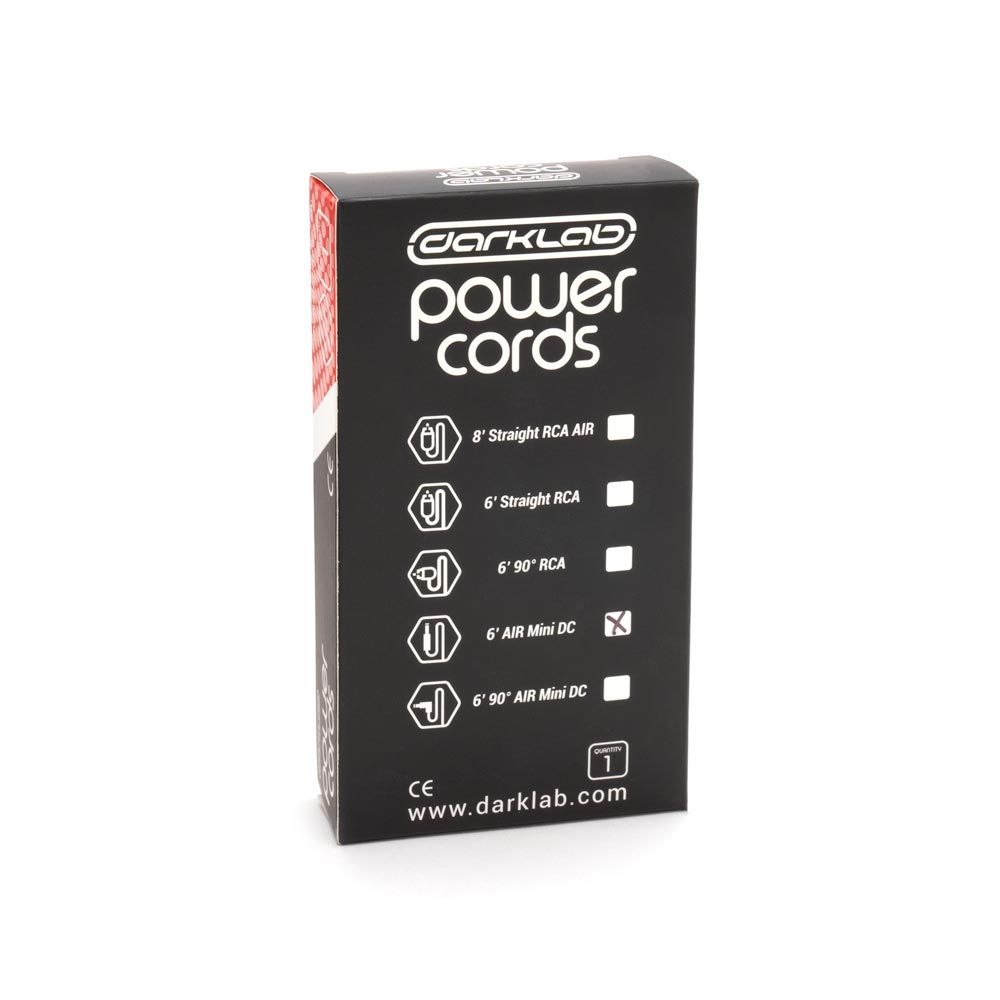 Darklab 6’ Straight Air Mini DC Power Cable - Ultimate Beauty