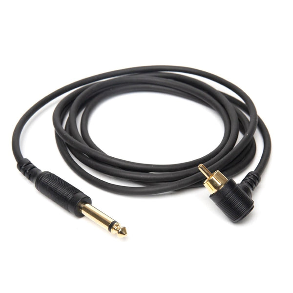 Critical Standard 90 Degree RCA cord (6') — Black